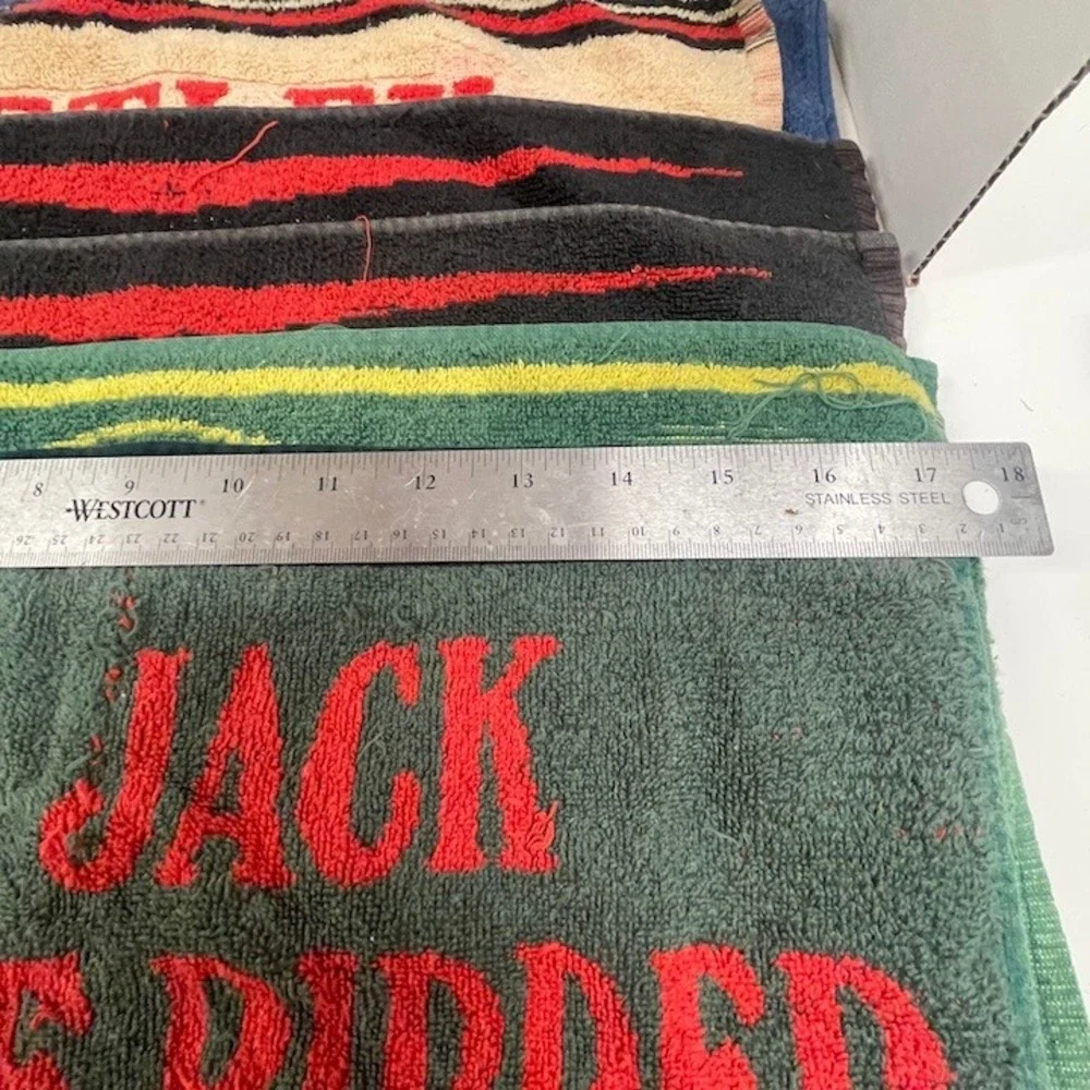 Vintage British Pub Bar Towels Lot of 10 – Rare Breweriana Collection